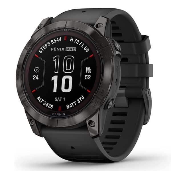 Reloj Inteligente Garminfenix 7X Pro Safiro Solar Gris Carbon