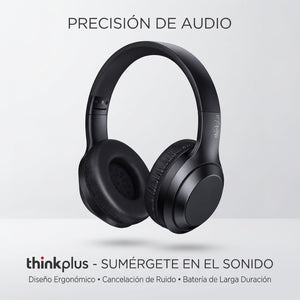 LENOVO Thinkplus TH10 TWS Auriculares Estéreo Bluetooth Auriculares Over Ear Auricular para Música - Negro