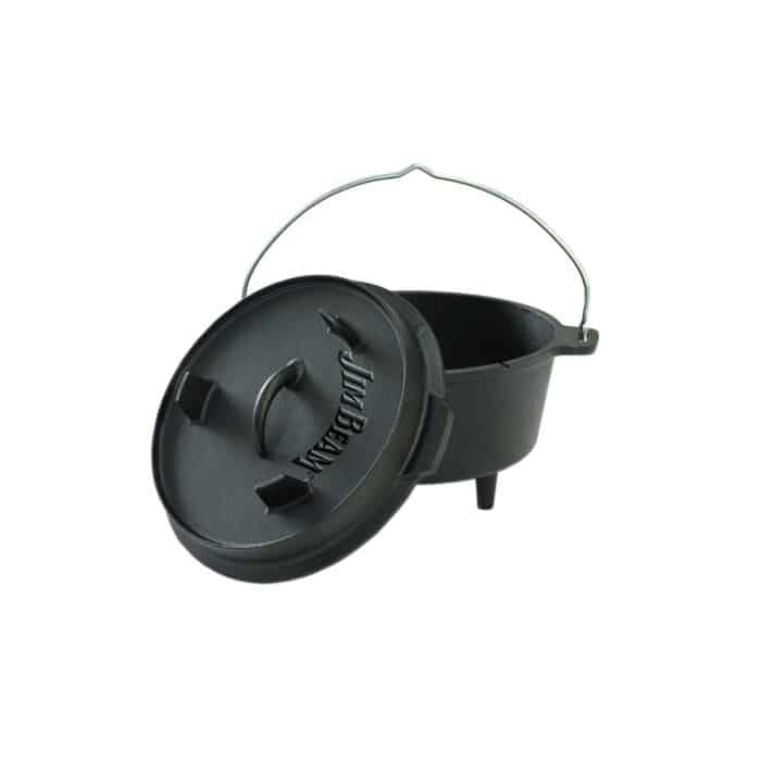 Jim Beam Dutch Oven 2 En 1 | Olla Con Herramienta 3.3L | 3.5Q Hierro Fundido Jb0220