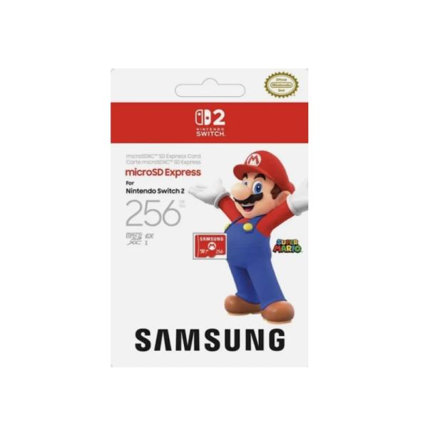 TARJETA DE MEMORIA SAMSUNG P9 EXPRESS MICROSD EXPRESS 256GB PARA NINTENDO SWITCH 2