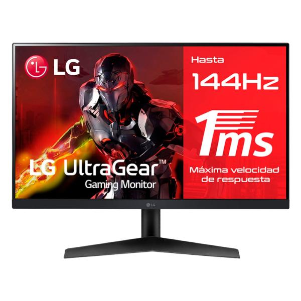 MONITOR 24'' LG 24GN60R-B FHD 1920 x 1080 144 Hz DP HDMI PLANO SLIM 195174040942