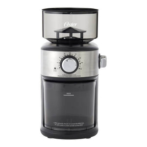 Molino de café automatico hasta 18 tazas OSTER con sistema automático y 18 niveles de molienda ajustables