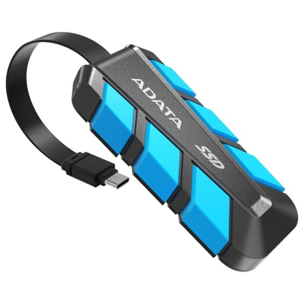 HD EXTERNO SOLIDO 500GB ADATA SC740 USB 3.2 GEN2 1050MB/S / 1000MB/S SC740-500G-CBU