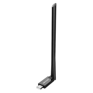 ADAPTADOR USB WIFI HIKVISION DS-3WRU3X-H AX300 300 MBPS 2.4 GHZ ANTENA 6 DBI NEGRO