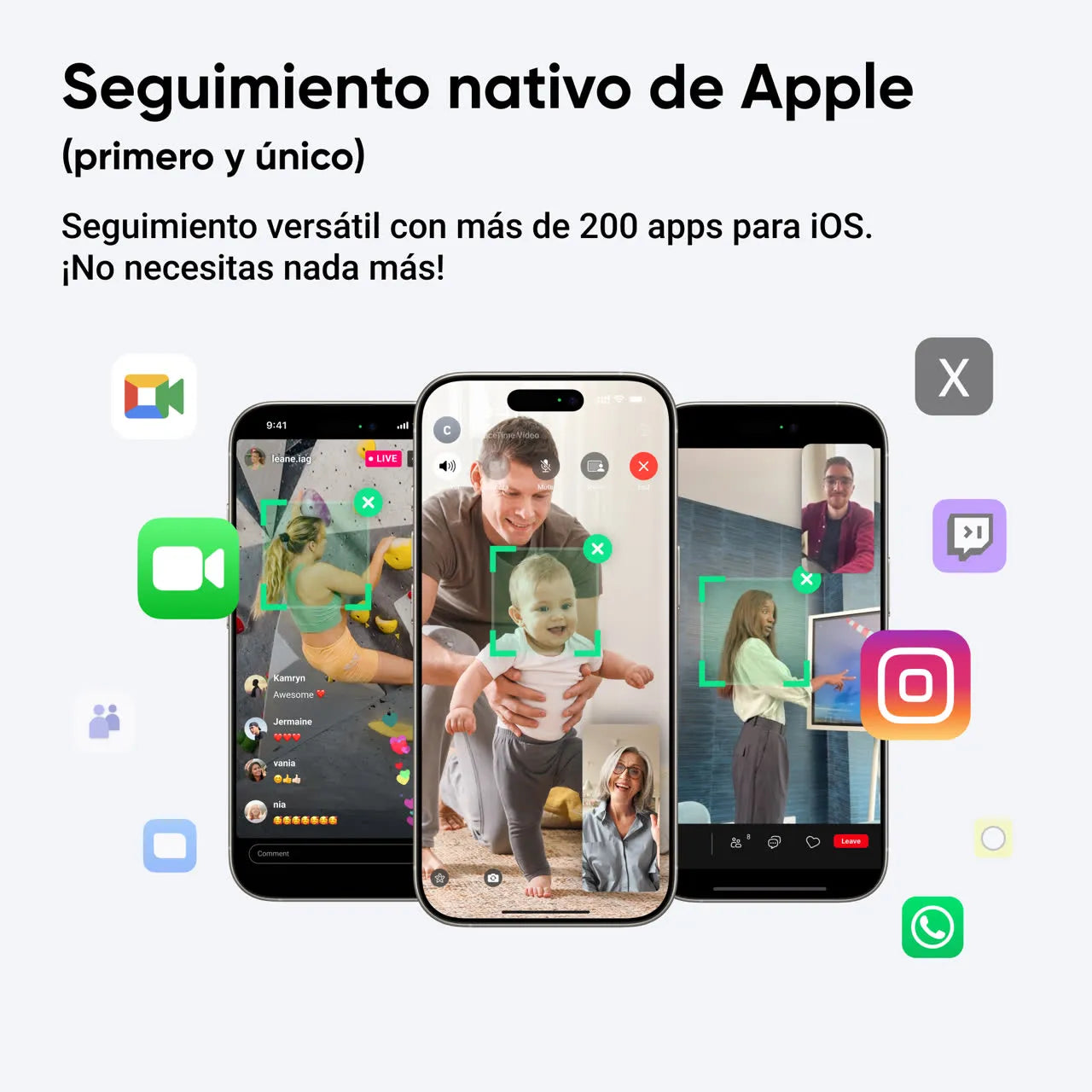 TRIPODE INSTA360 FLOW 2 AI TRACKER BUNDLE WHITE INS-FW2-TCK-WH