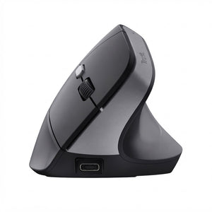 Trust mouse ergonomico inalambrico vertical recargable TM-270 - 25371 CAJA MARRÓN