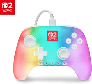 Colorful Pro Controller for Nintendo Switch 2 with ergonomic design