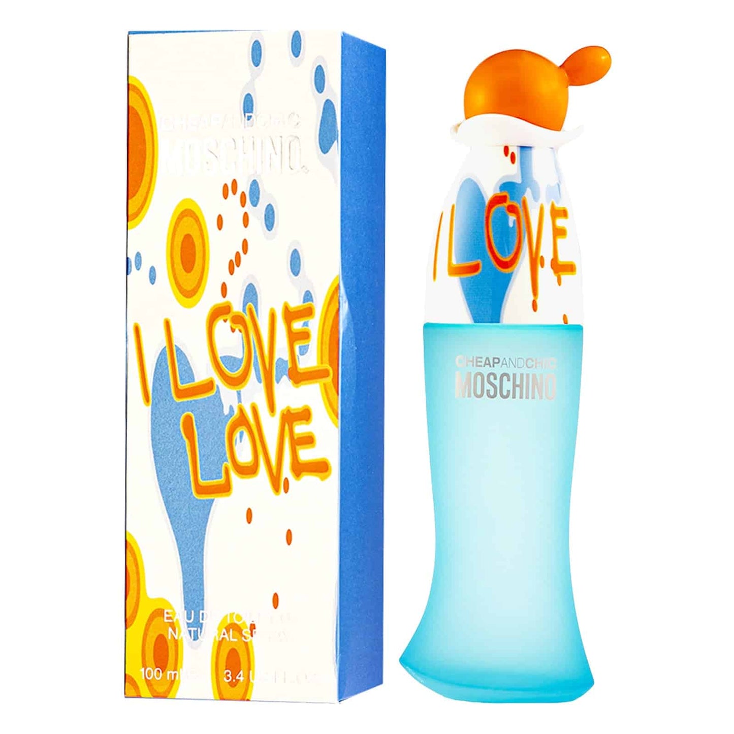 Moschino i love love edt 100 ml mujer