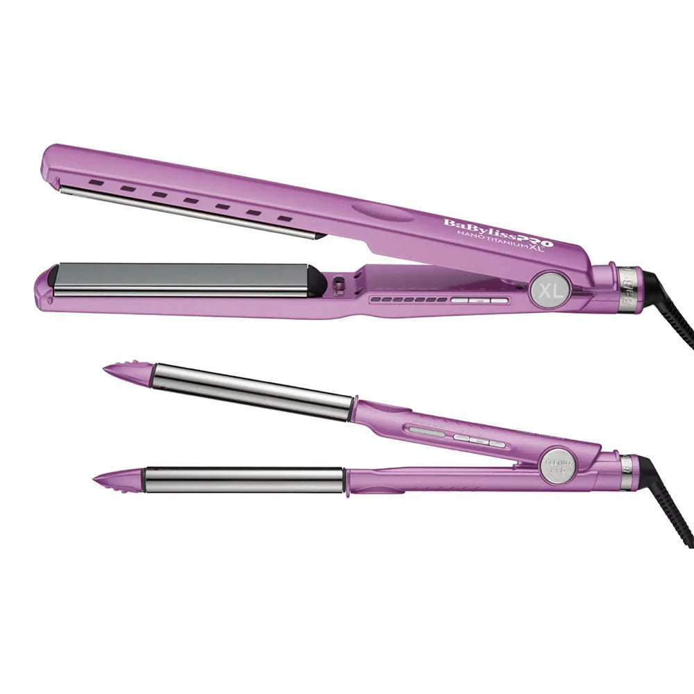 PLANCHAS XL + 1 1/4+U-STYLER 1″ EDICION LIMITADA BABYLISS PRO