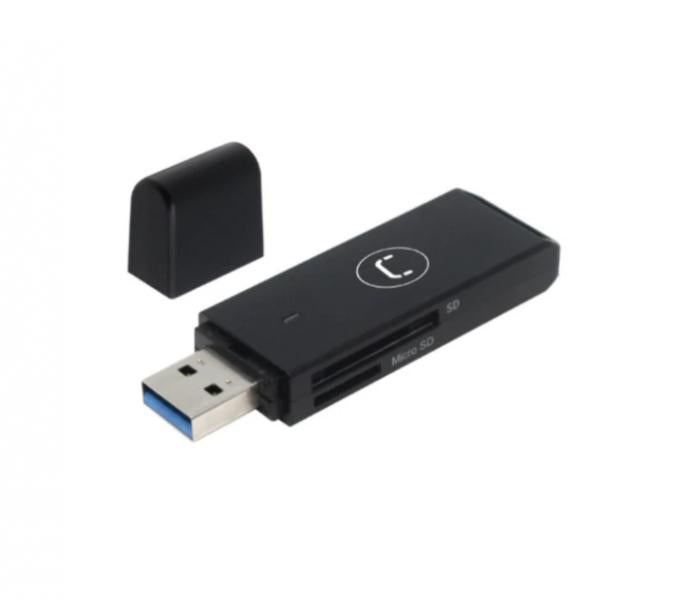 LECTOR DE MEMORIA UNNO TEKNO USB 3.0 CR1004BK