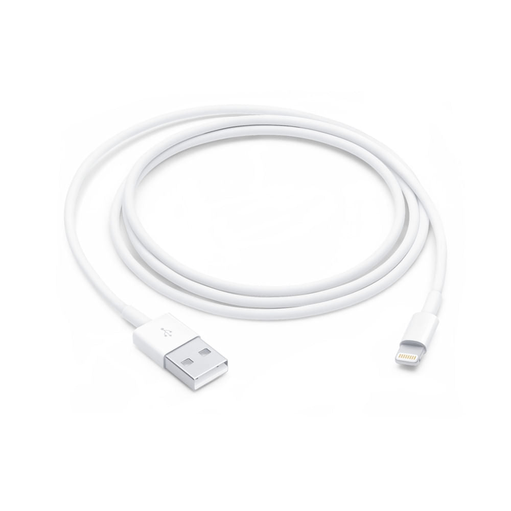 APPLE CABLE 1M USB A LIGHTNING for charging and syncing Apple devices