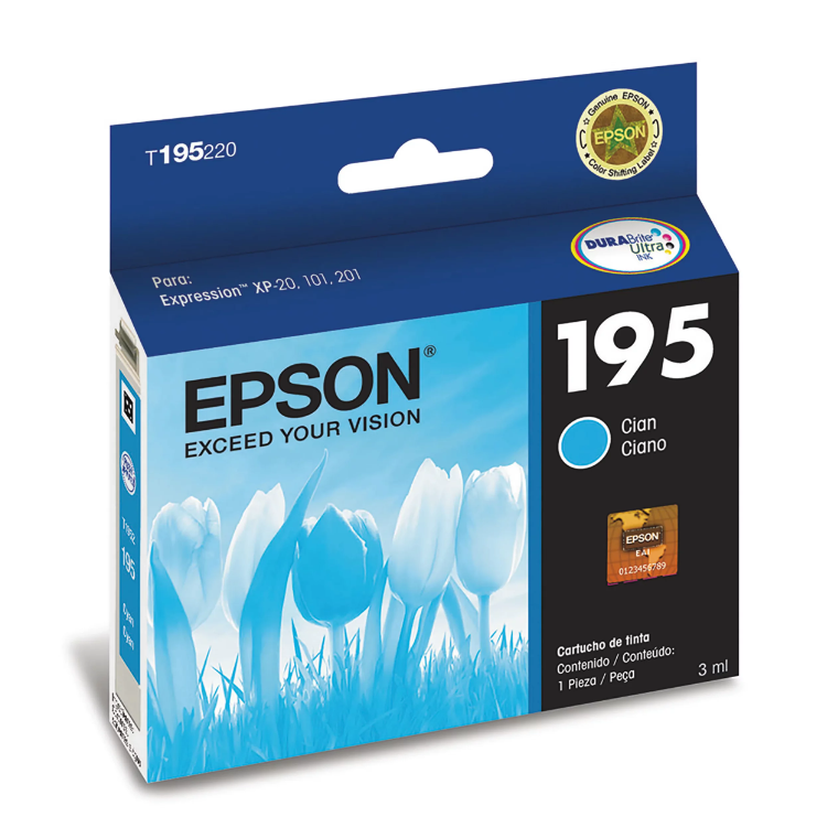 Epson cartucho cyan para XP-101/201/211 T195220-AL Costa Rica