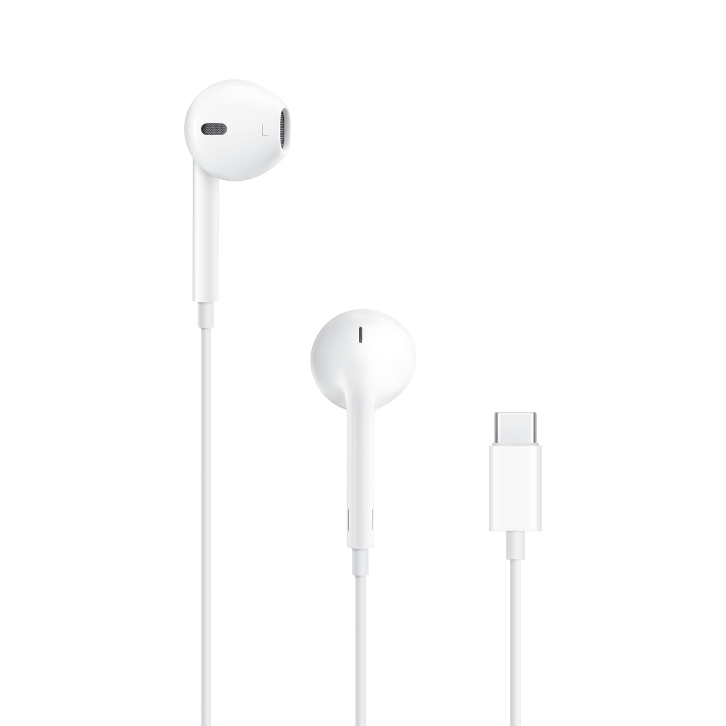 APPLE EARPODS USB-C BLANCO con diseño ergonómico y control integrado para dispositivos compatibles.