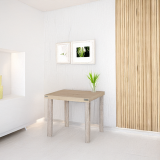 Kenneth Cole Mesita Color Roble 45X45X44Cm Kcwf202102-O mesa auxiliar roble MDF moderna 45x45x44 cm