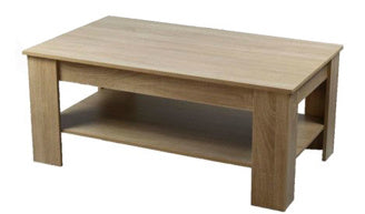 Kenneth Cole Mesa De Centro Color Roble W110 X H47 X D65 Cm-Kcwd2022059-O mesa de centro color roble vista frontal