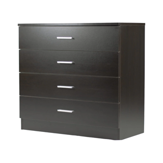 Alt Tag: Kenneth Cole gavetero 4 niveles color cafe oscuro -W72 x H67 x D33 cm-KCWD20220511-DB cajonera 4 niveles color café oscuro manijas plata