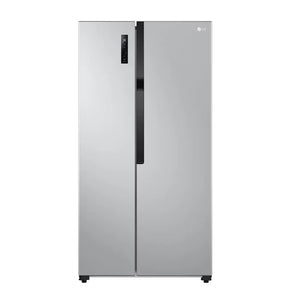 LG Refrigerador Side by Side 18 pies color Plateado GS51BPP con tecnología Smart Inverter y Total No Frost
