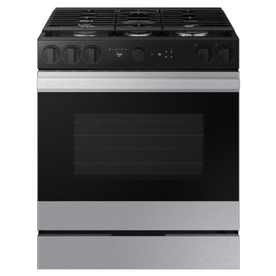 Cocina Samsung Bespoke Gas 5 Quemadores NSG6DG8700SRAX