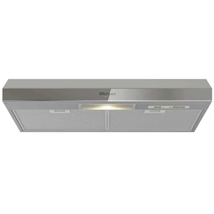 Campana extractora whirlpool wh7610dd 76cm 30" acero inoxidable 3 velocidades led