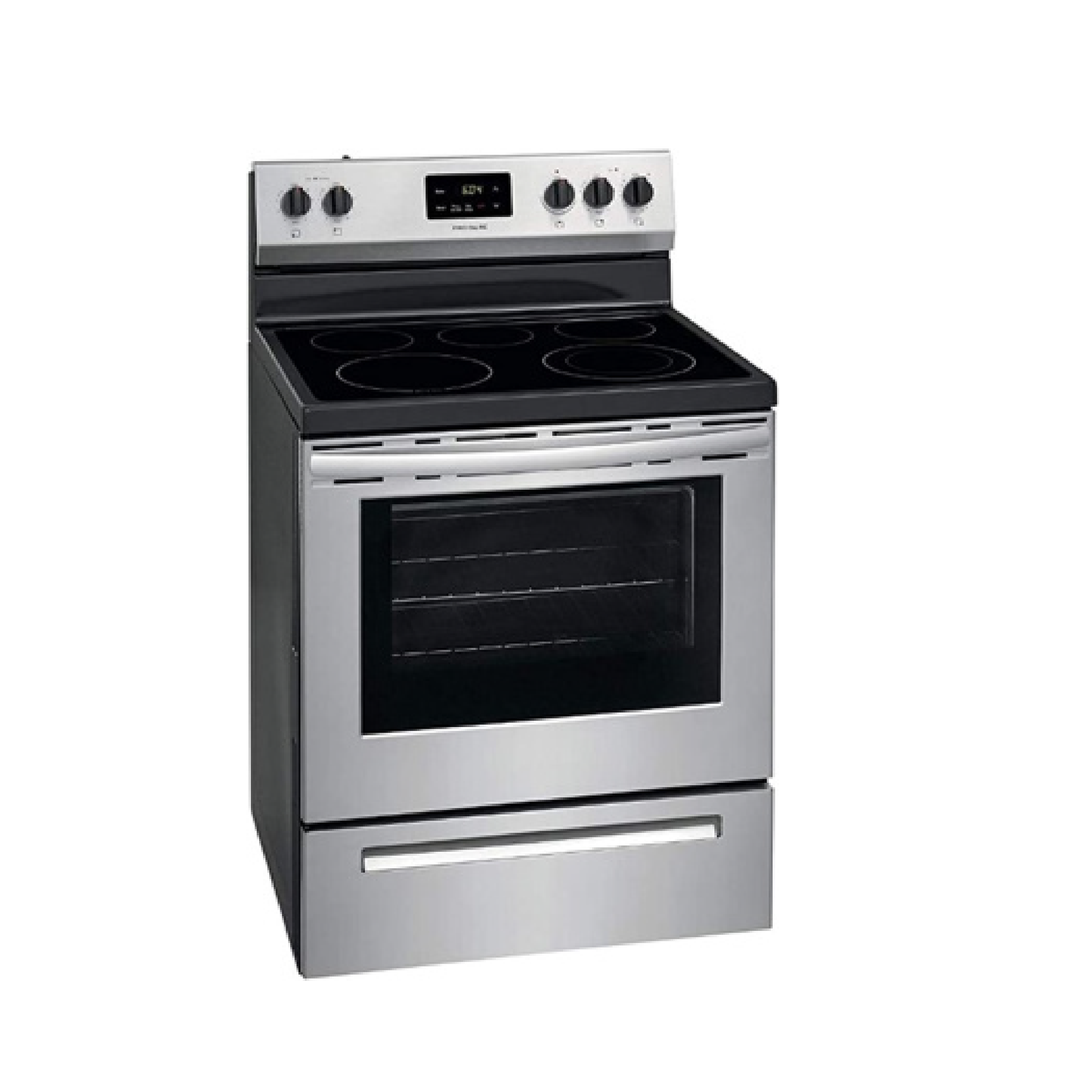 Frigidaire Cocina Electrica 30 Vitroceramica 5 Quemadores Acero Inoxidable Fcre3052Bs