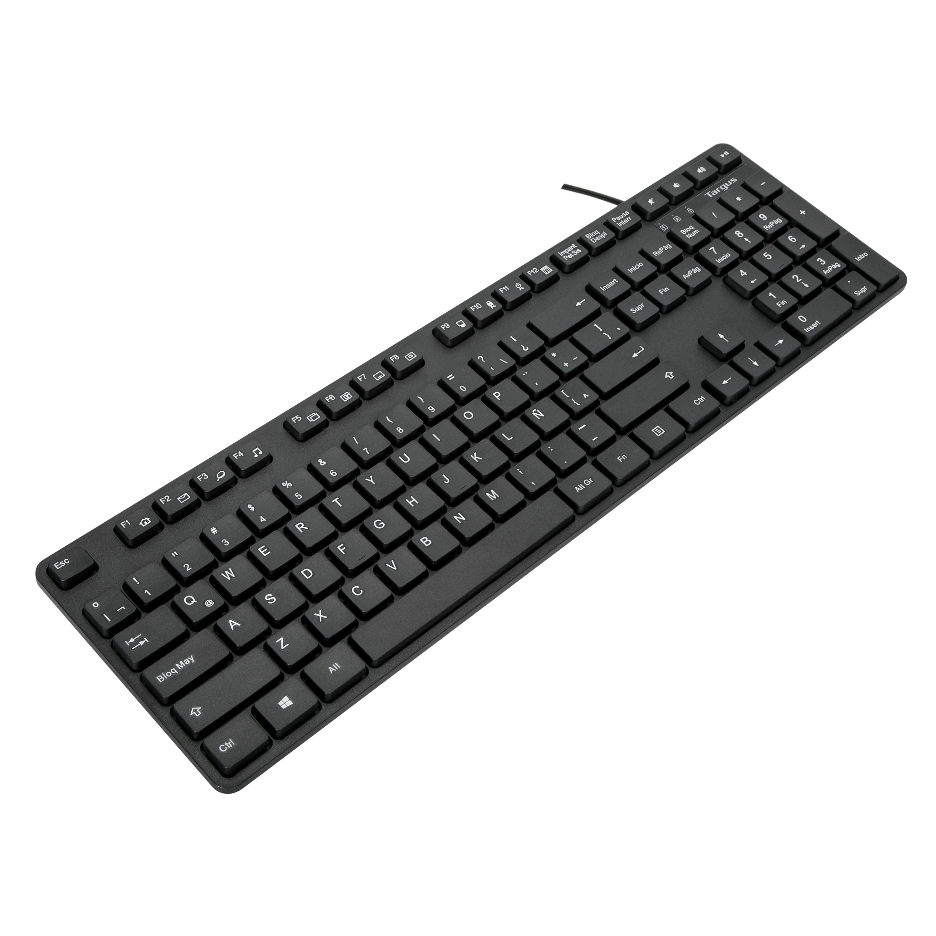 Targus teclado en español USB-AKB30ES Teclados Costa Rica