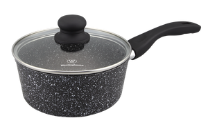 Westinghouse Olla Con Tapa Marmol Negro 20 Cm Wcsp0009020Mbb Ollas Costa Rica