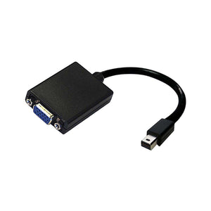 Adaptador mini DisplayPort a VGA de alta calidad para conectar Mac y dispositivos compatibles.