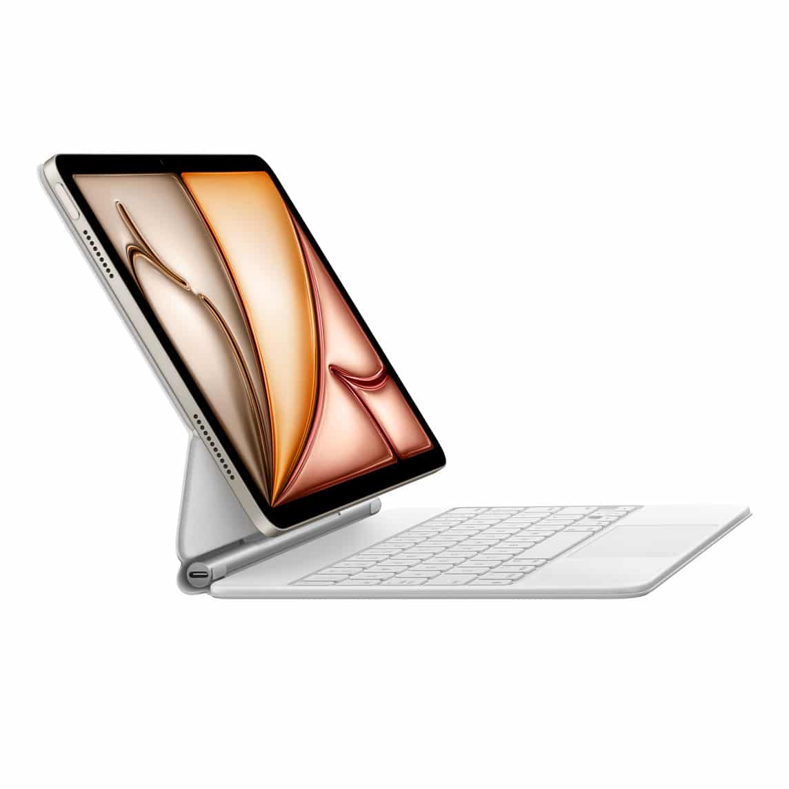 Apple Magic Keyboard Para Ipad Air De 11 Pulgadas (M2) - Español (América Latina) - Blanco- Encargo Directo Ipad Costa Rica