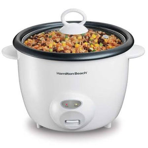 Arrocera Hamilton Beach 20 Tazas con Vaporera y Tapa de Vidrio HB37532