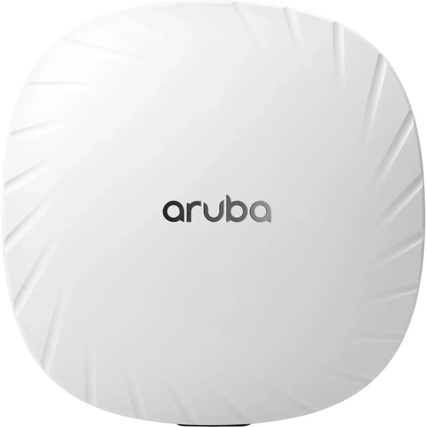 Punto de acceso Wi-Fi 6 Aruba AP-515, diseño moderno y compacto para redes de alta velocidad.