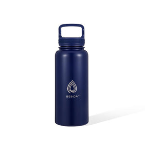 Bebida Botella Crack Lacquer Acero Inox 33 Oz | 975 Ml Navy Beb-02130 Vasos Térmicos Costa Rica