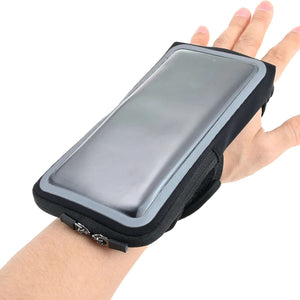 Bolsa para brazo de muñeca negra de 7 pulgadas para celular contra agua, motocicleta, bicicleta o ejercicio Gatgets Y Otros Productos Costa Rica