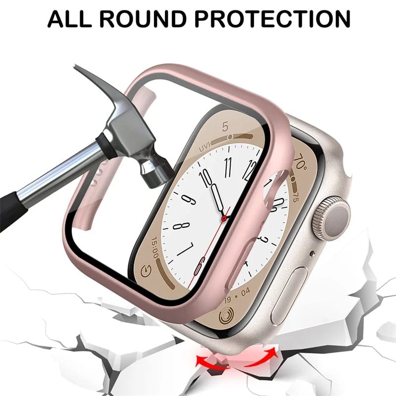 Bumper Protector Para Apple Watch Serie Color Rosado Liquidacion Fajas Para Relojes Costa Rica