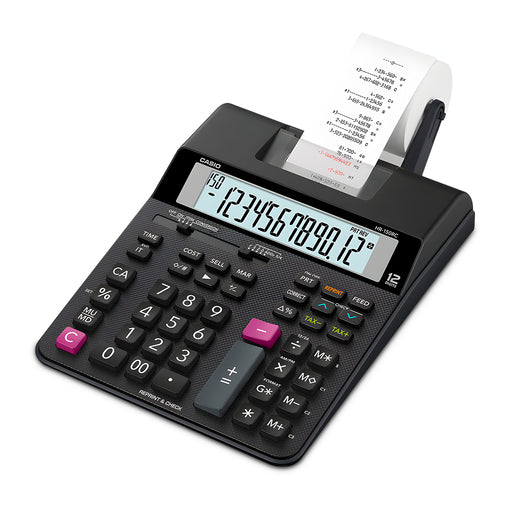 Calculadora Casio con Impresora 12 Dígitos HR-150RC