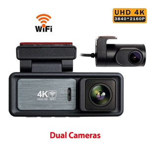 Camara para carro 4K Ultra HD dual camara con pantalla moderna y ultra calidad dash cam Costa Rica