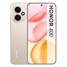 Celular Honor 400 12GB 256GB color oro con diseño elegante y pantalla brillante.