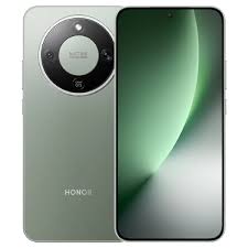 Celular Honor Magic 8 Lite verde bosque con diseño sofisticado y moderno.