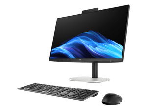 COMPUTADORA TODO EN UNO HP PROSTUDIO 4 G1i U7 265 16GB/512GB con teclado y ratón.