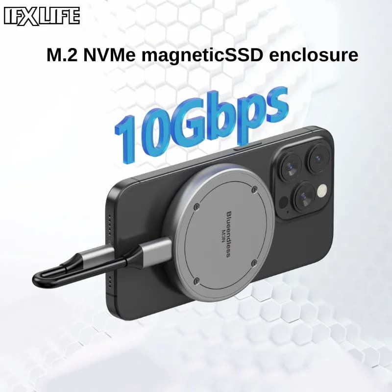 Disco Duro Magnetico Para Iphone Magsafe 256Gb Gatgets Y Otros Productos Costa Rica