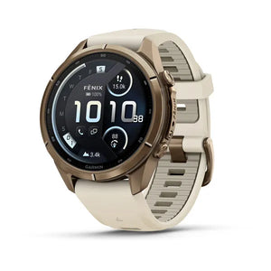 Smartwatch Garmin Fenix 9 Pro inReach 43mm Titanio Autumn Gold AMOLED GPS Cream 010-04335-20