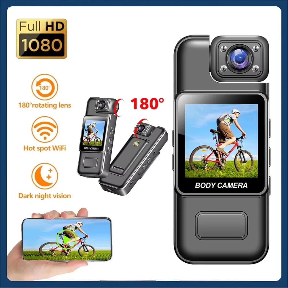 Grabadora De Deportes Al Aire Libre FHD 4K con visión nocturna BodyCam Cámaras Profesionales Costa Rica