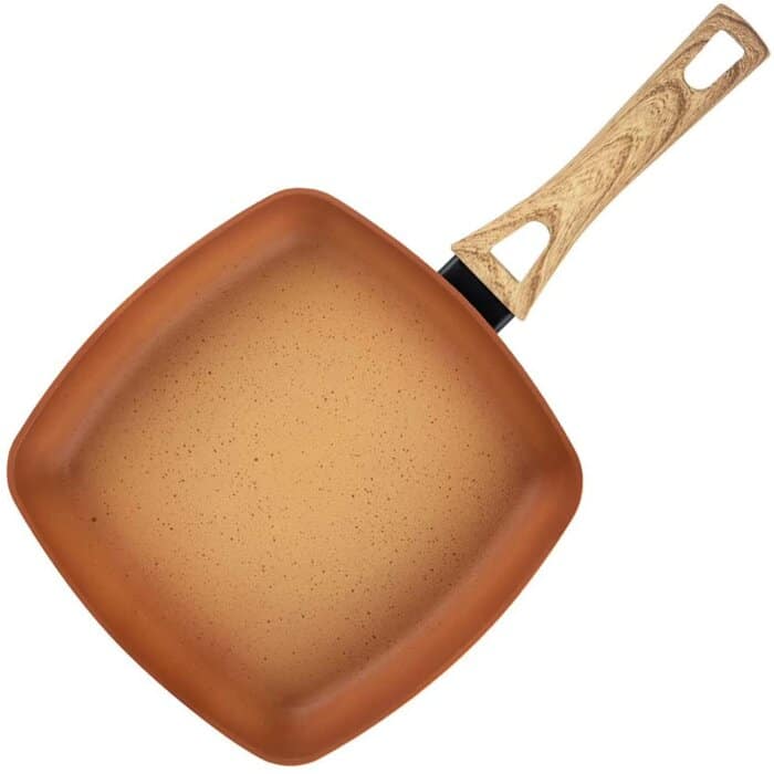 Hamilton Beach Sarten Antiadherente 11" | 28Cm Terracota Series 3Mm Hbv111 Ollas Costa Rica
