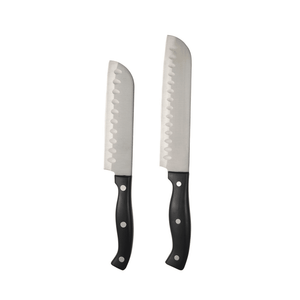Hamilton Beach Set Cuchillos 2 Pzas Santoku 2.2 Mm Acero Inox Hdb604 Productos De Cocina > Cuchillos Y Otros Costa Rica