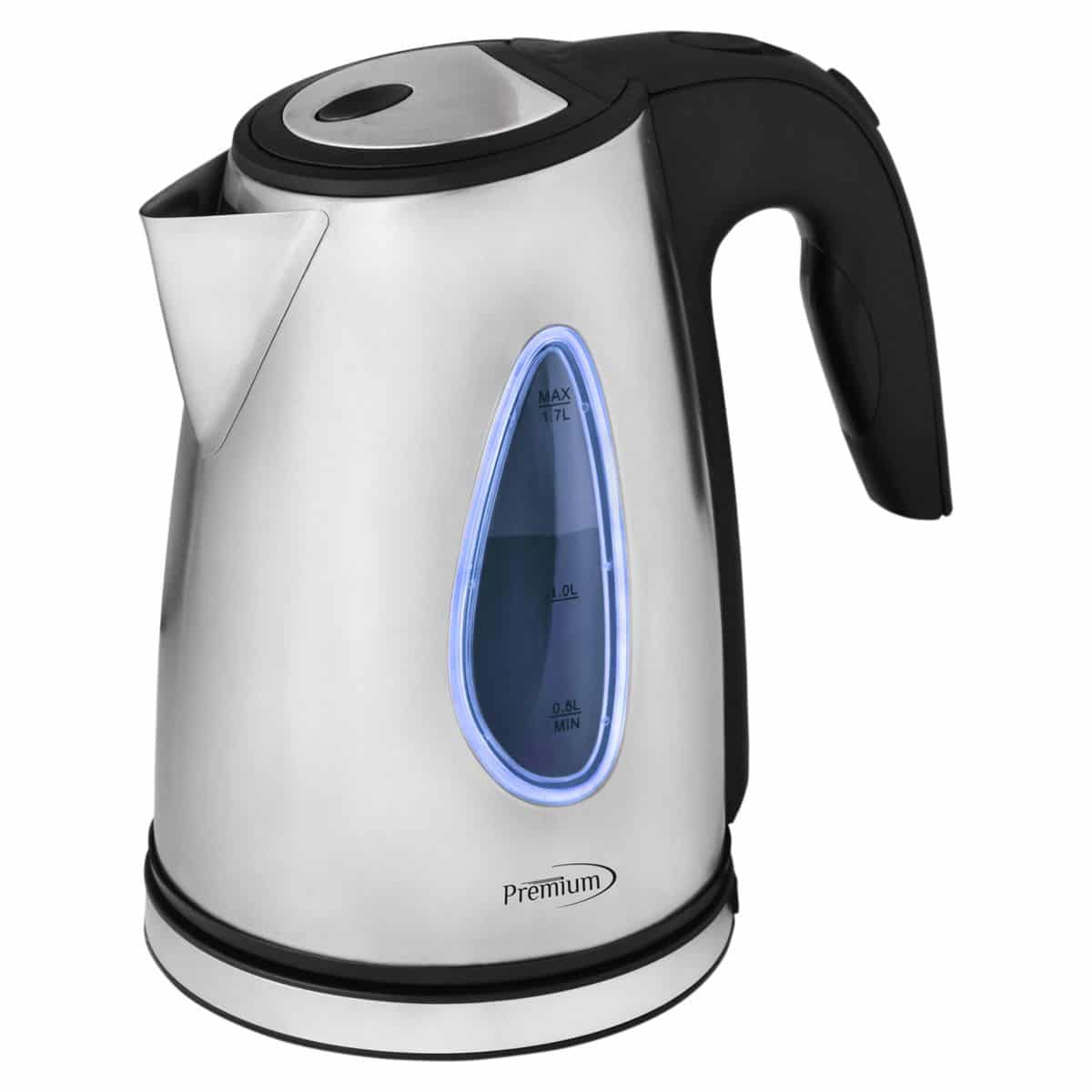 Hervidor De Agua 1.7 L Acero Inox 1100 W C/Base Premium Ptk5179 Productos De Cocina > Hervidor De Agua Costa Rica