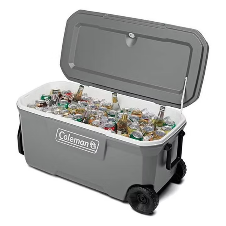 Hielera Coleman 100 QT con Ruedas Gris 2187695