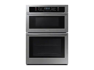 Horno de pared eléctrico inteligente de 30" con microondas en acero inoxidable SAMSUNG Microondas Costa Rica