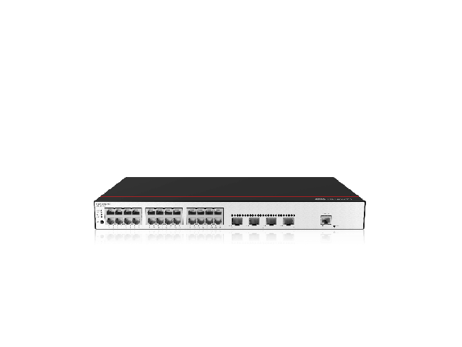 Switches CloudEngine S3710-H S3710-H24P4S-A Huawei Layer 2 24xGE PoE+ 4xGE SFP switch with internal AC power