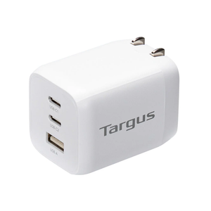 Targus cargador multi port GaN de pared 65W blanco - APA11606TT