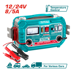 Cargador para baterías total 110v-60hz