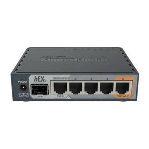 ROUTER MIKROTIK hEX S RB760iGS 5 GIGABIT SFP POE